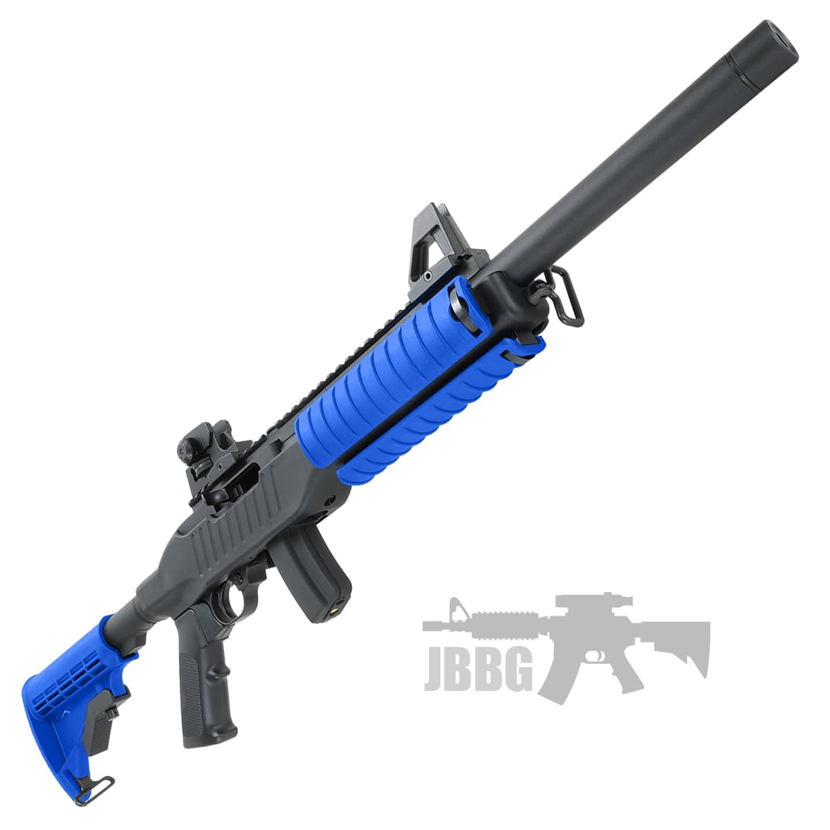 KC-02 V1 Gas Airsoft Gun with Short Mag Blue — image 3