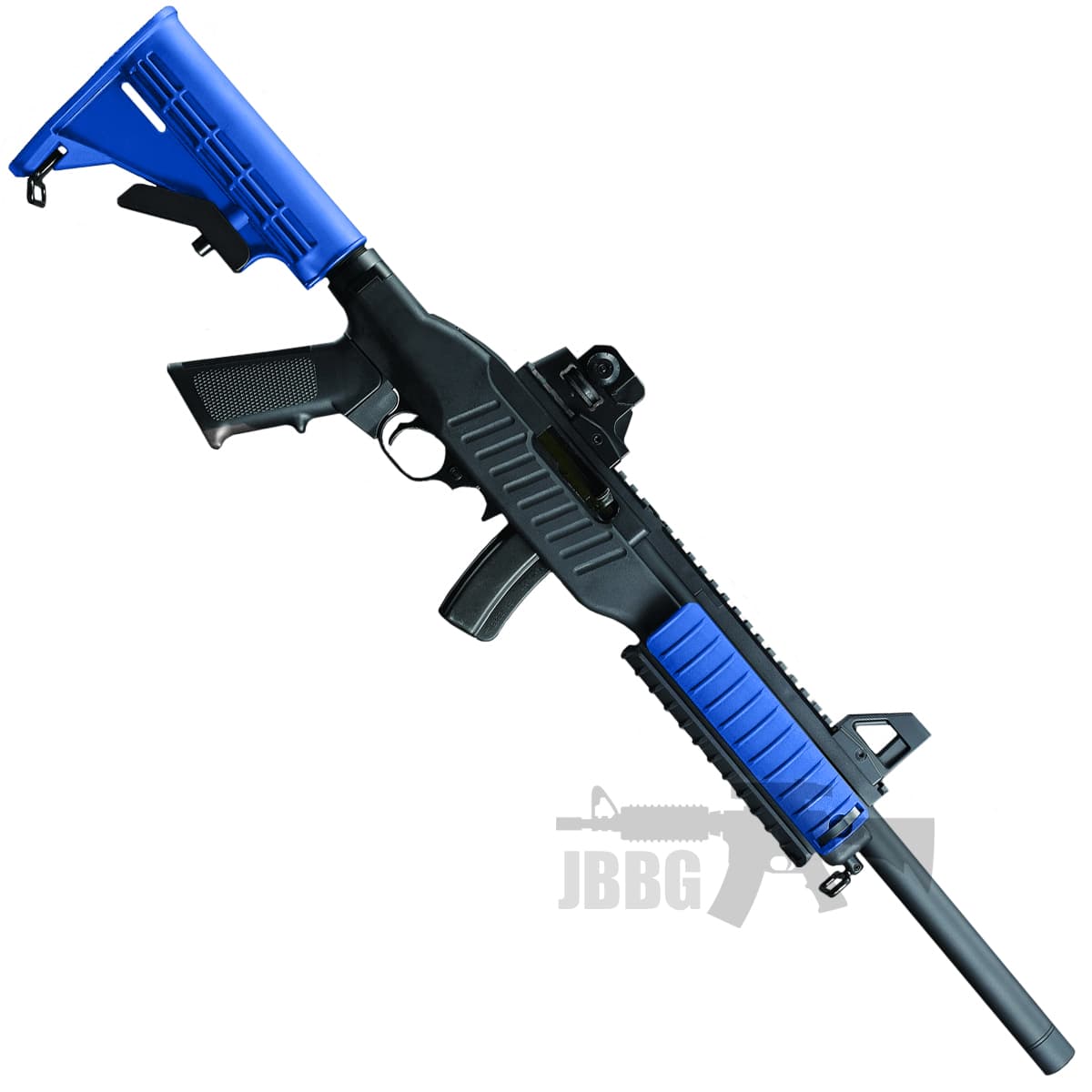 KC-02 V1 Gas Airsoft Gun with Short Mag Blue