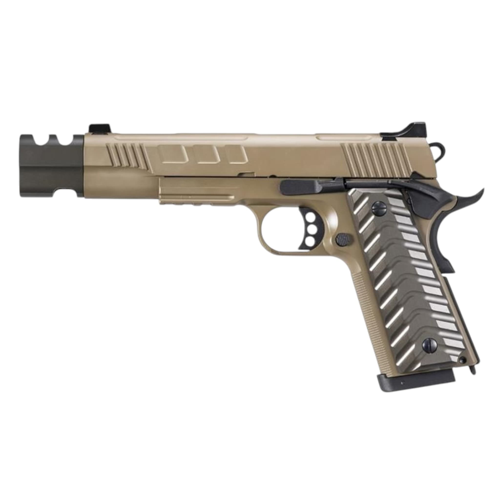1911 / M45 Compensator Co2 Blowback Pistol (KP-16)