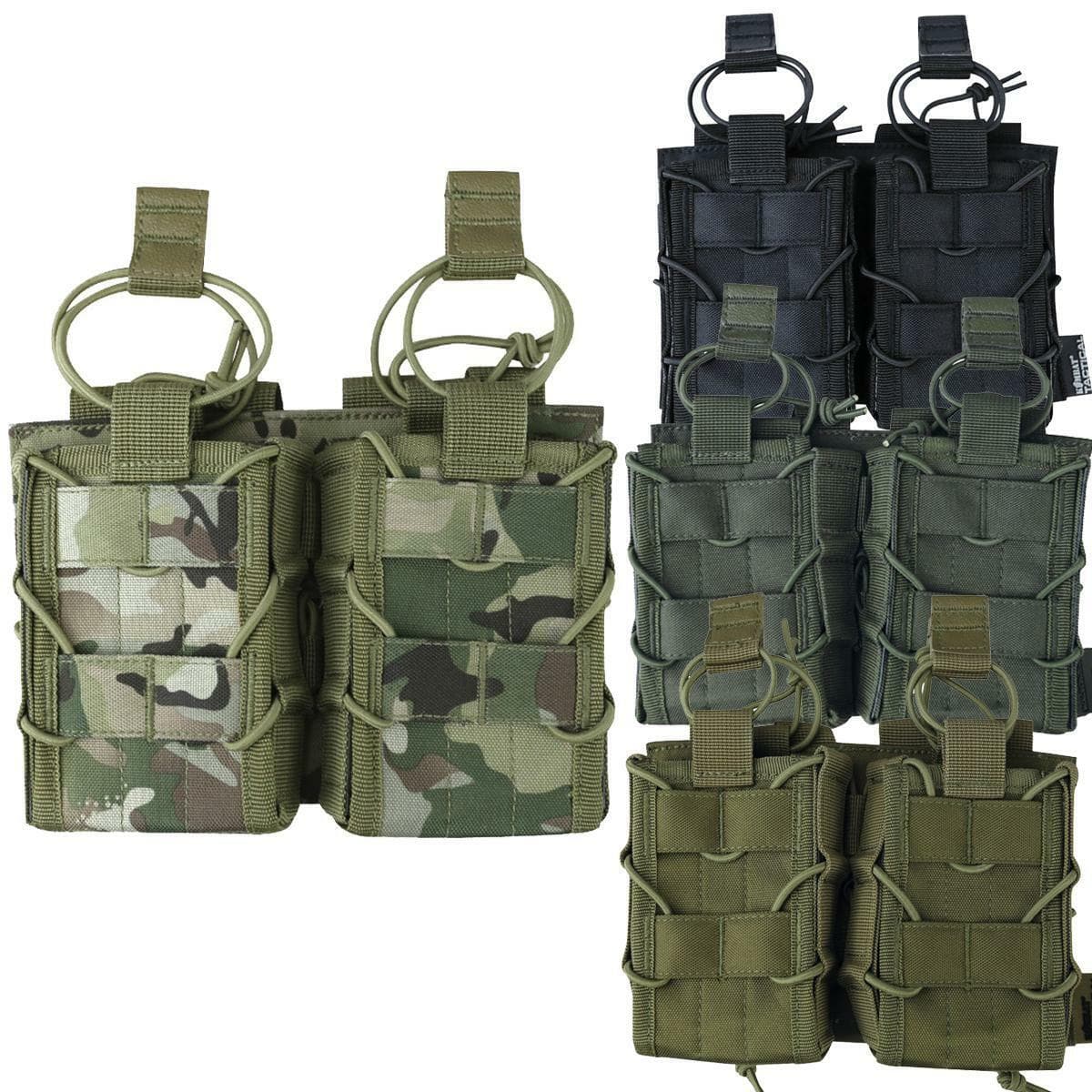 Delta Double Open Top Magazine Pouch