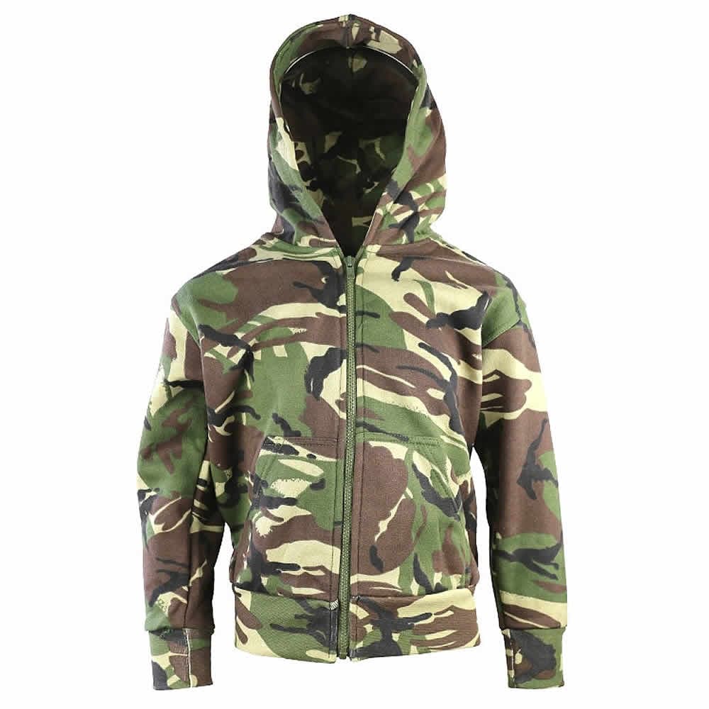 Kids Army Hoodie DPM Camo