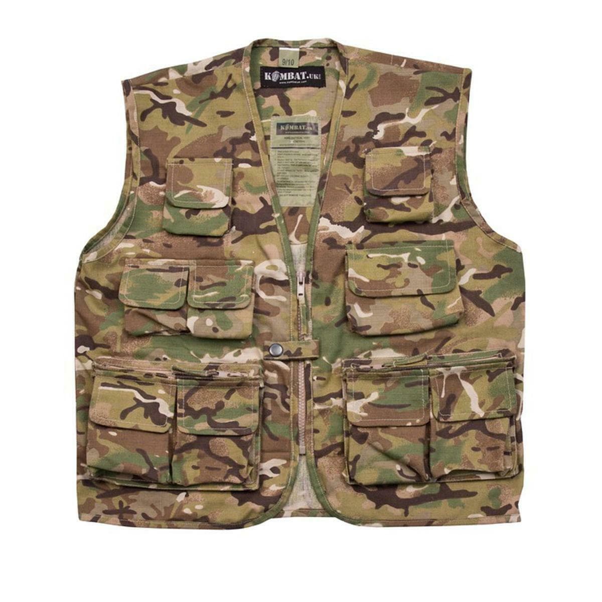 Kids Army Tactical Vest BTP Camo