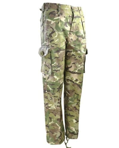 Kids Army Trousers BTP Camo