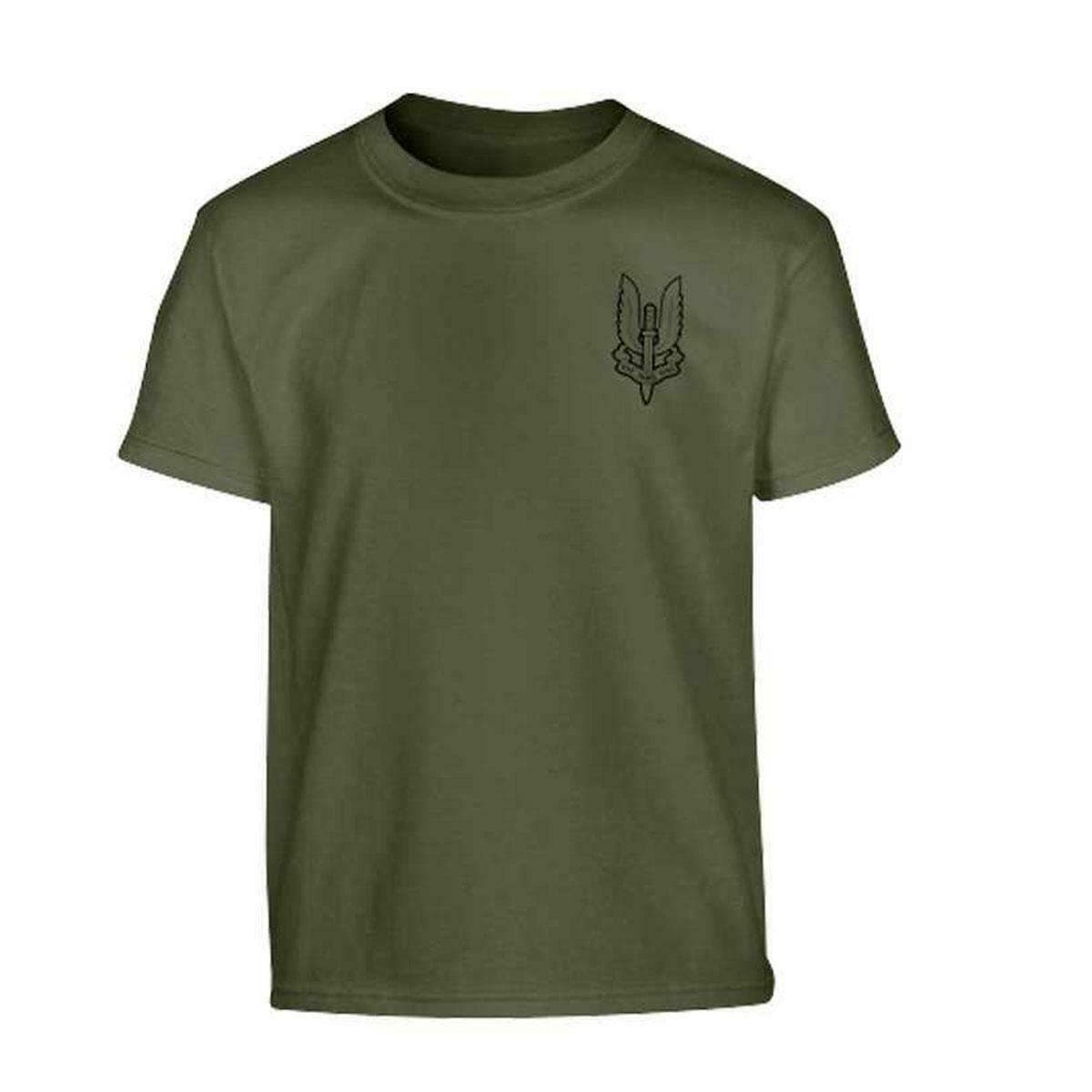 Kids Printed Army T-Shirt SAS