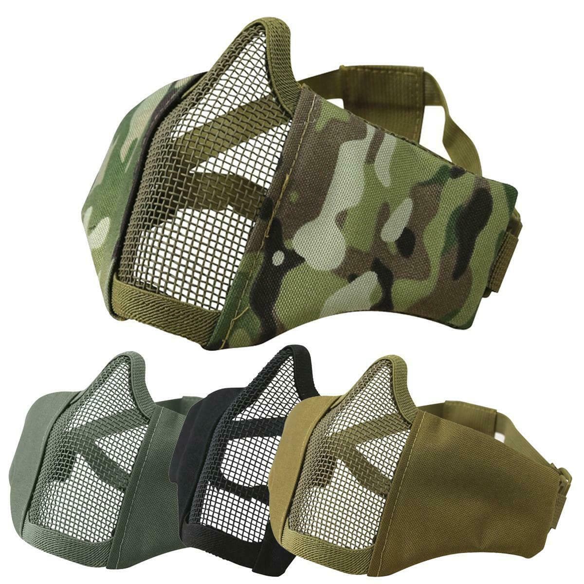 V7 Comfort Fit Recon Mesh Airsoft Face Mesh Mask