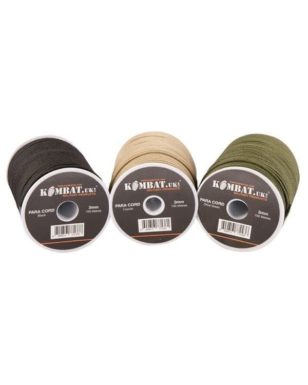 BOBINA PARACORD 100 METRI – COYOTE – KOMBAT — image 3