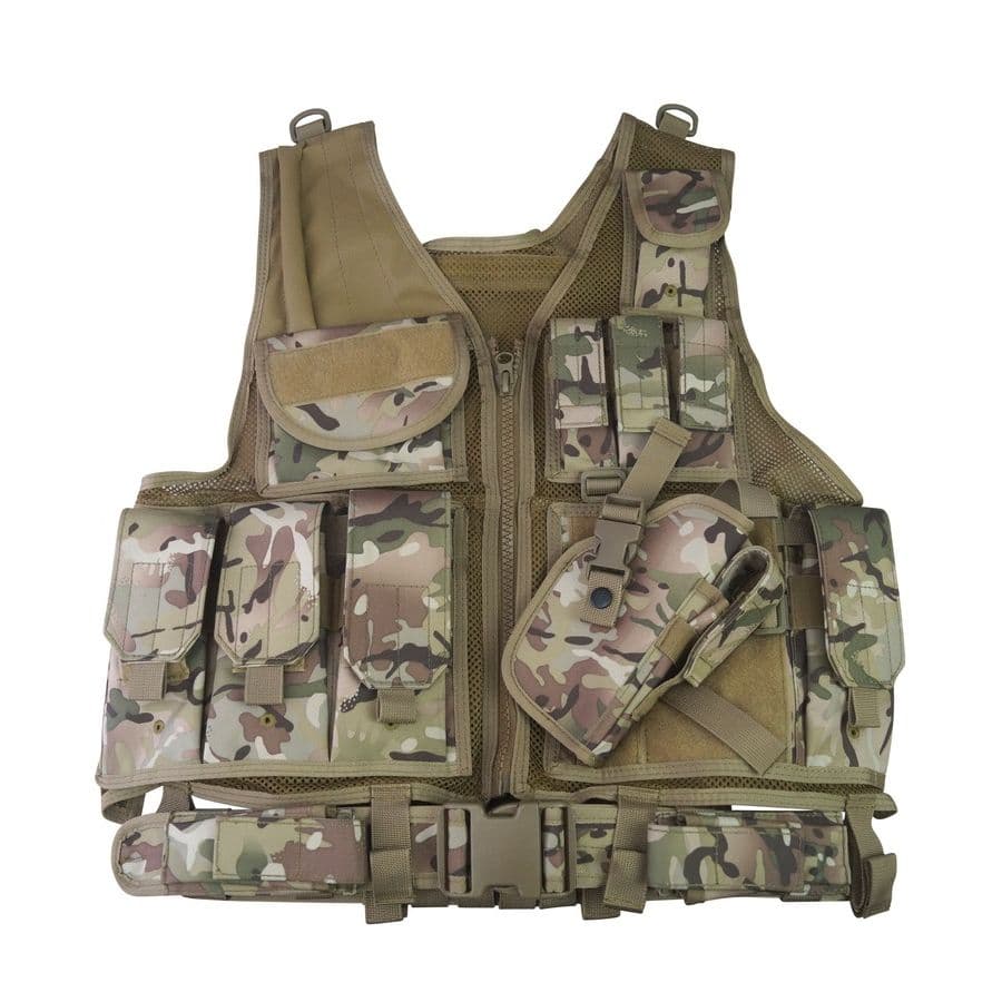 Cross Draw Tac-Vest – Coyote