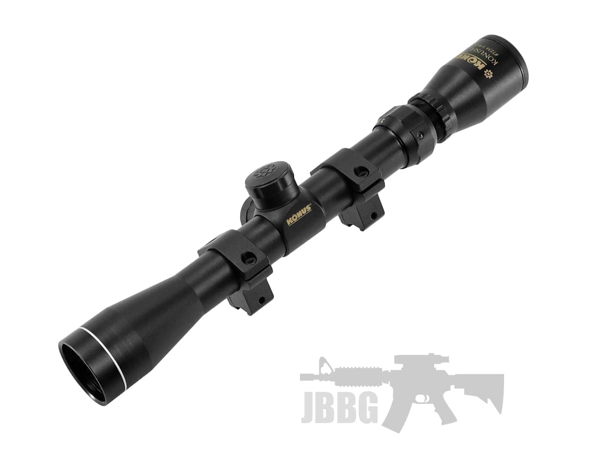 3-9×32 Zoom Rifle Scope with Mounts — image 3