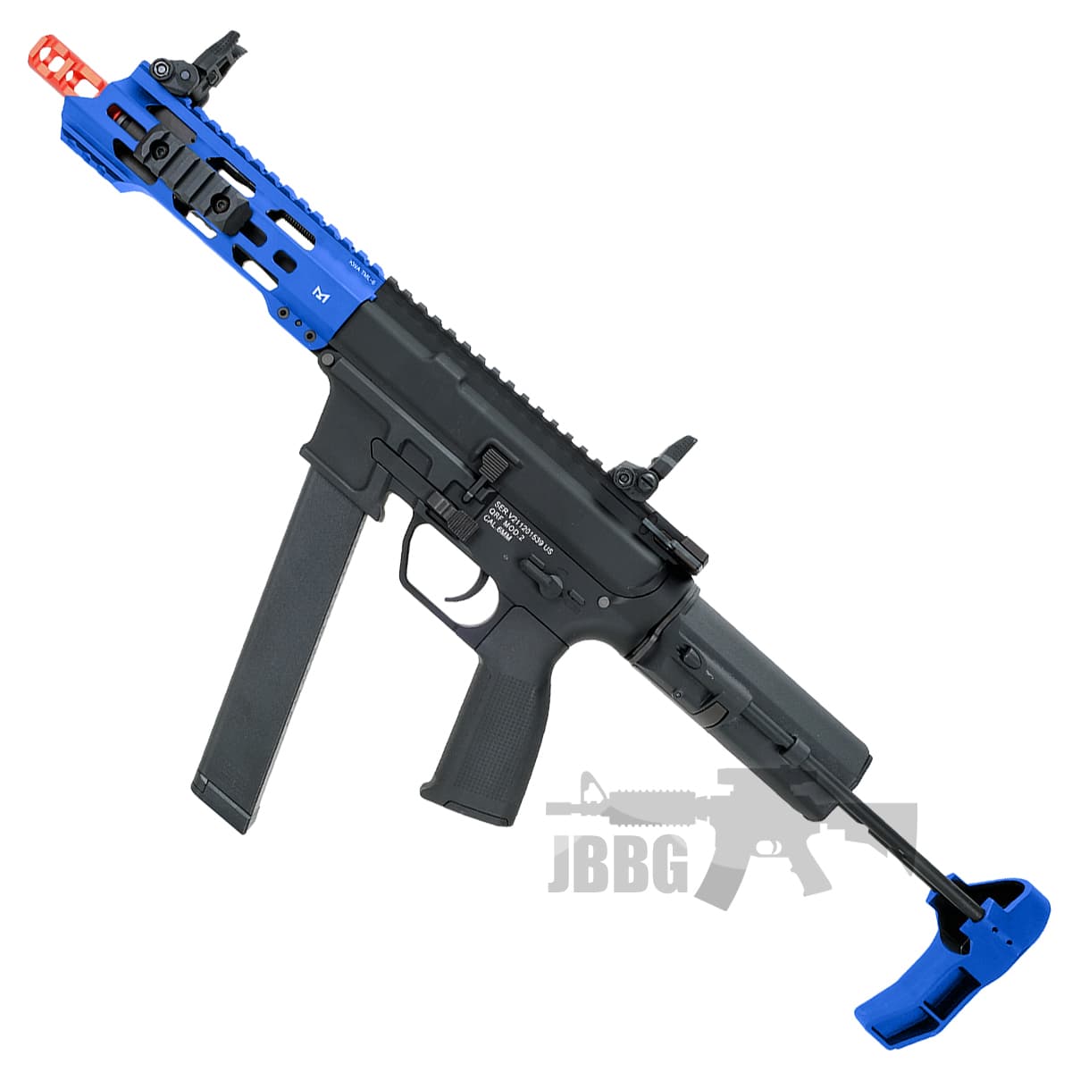 AEG QRF Mod2 AEG Airsoft Rifle Blue — image 2