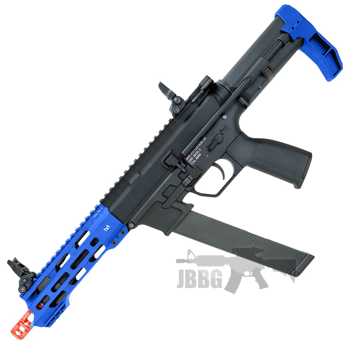 AEG QRF Mod2 AEG Airsoft Rifle Blue — image 3