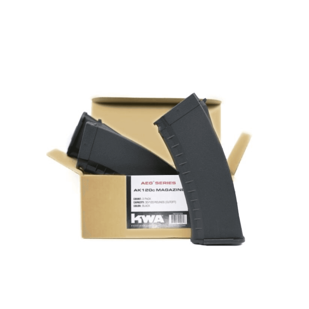 AKR-74M AEG3 Series Magazine 3 Pack (120/30 Rounds)