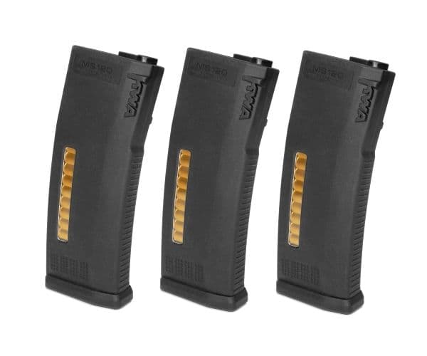 MS120 Midcap Magazine 3 Pack