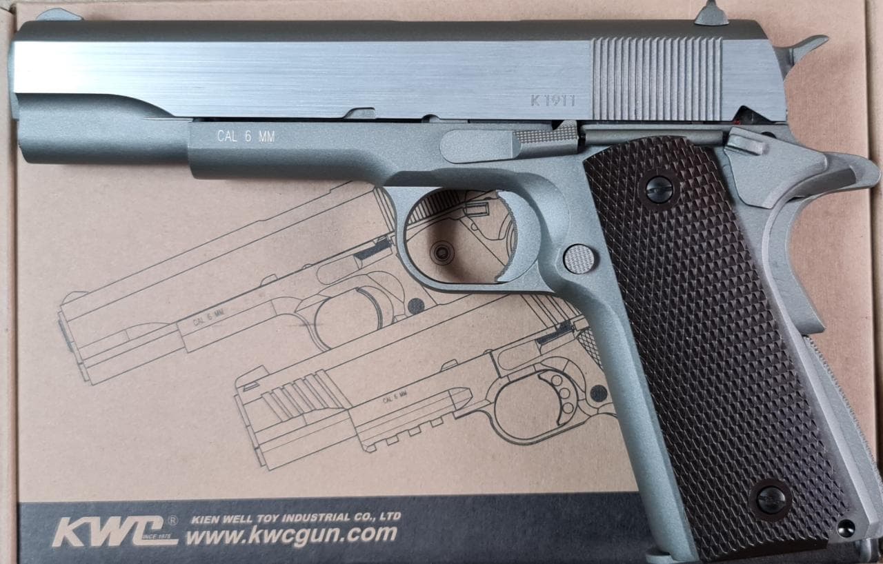 1911 co2 Gas Pistol – Silver