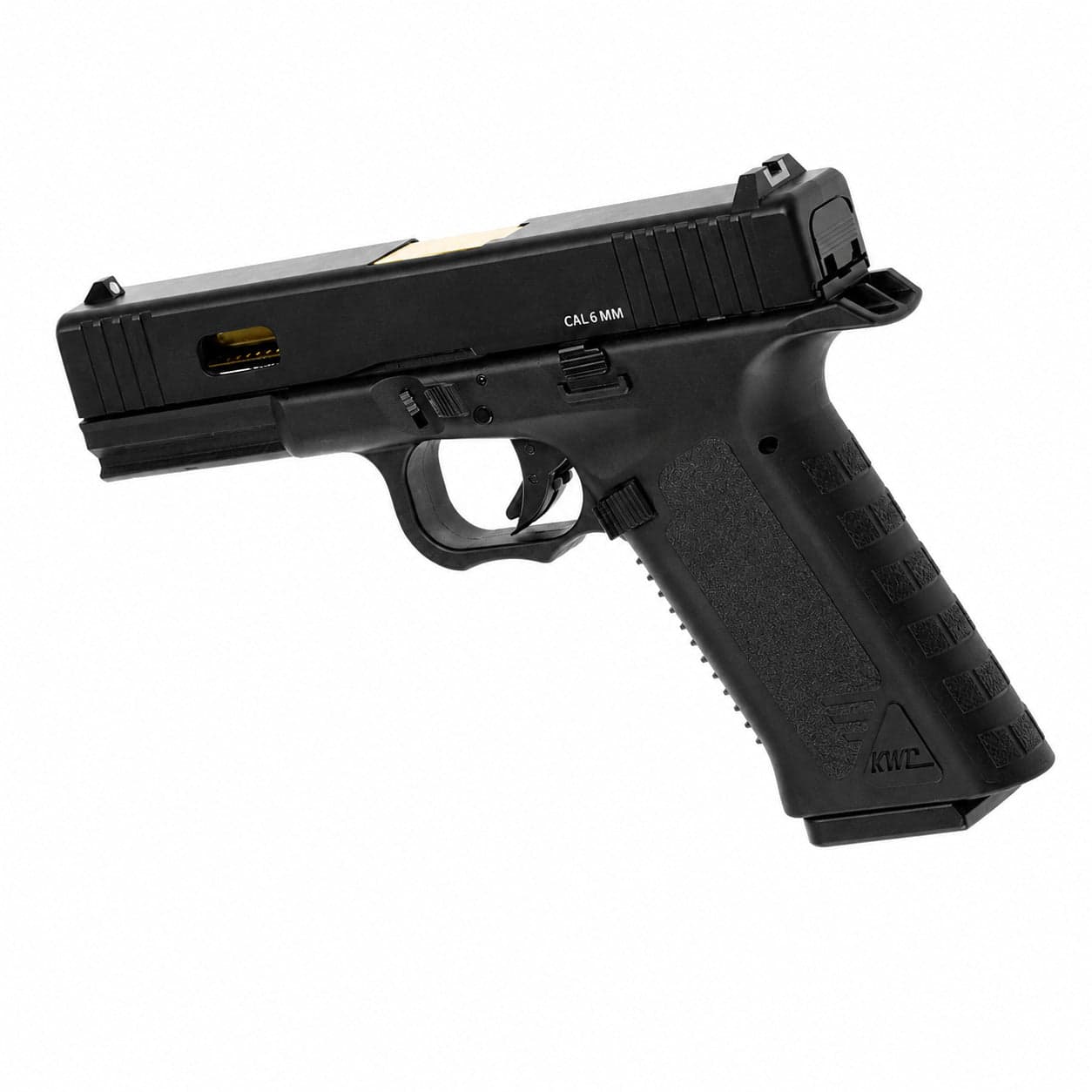 Airsoft 17 Custom CO2 Pistol 6mm Gold Barrel — image 3