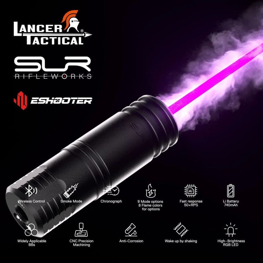 TACTICAL x SLR N.O.T.A.S. Flare Smoky BT Tracer Suppressor — image 2