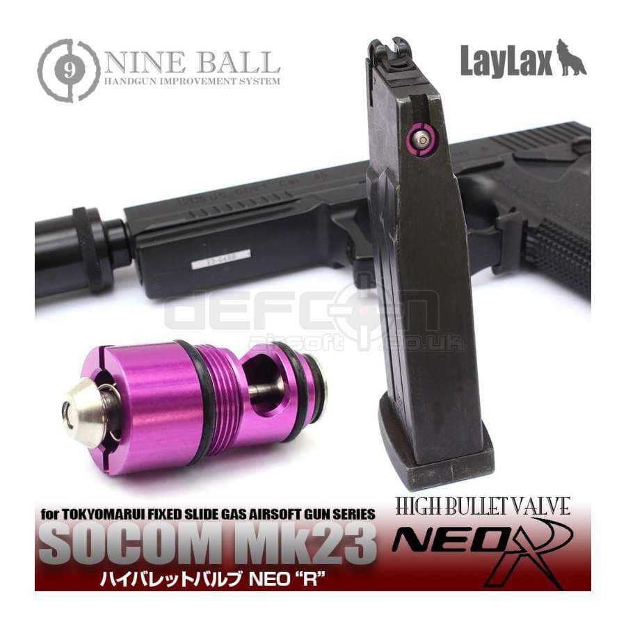 (Nineball) – Magazine High Flow Bullet Valve NEO-R For TM MK23 NBB