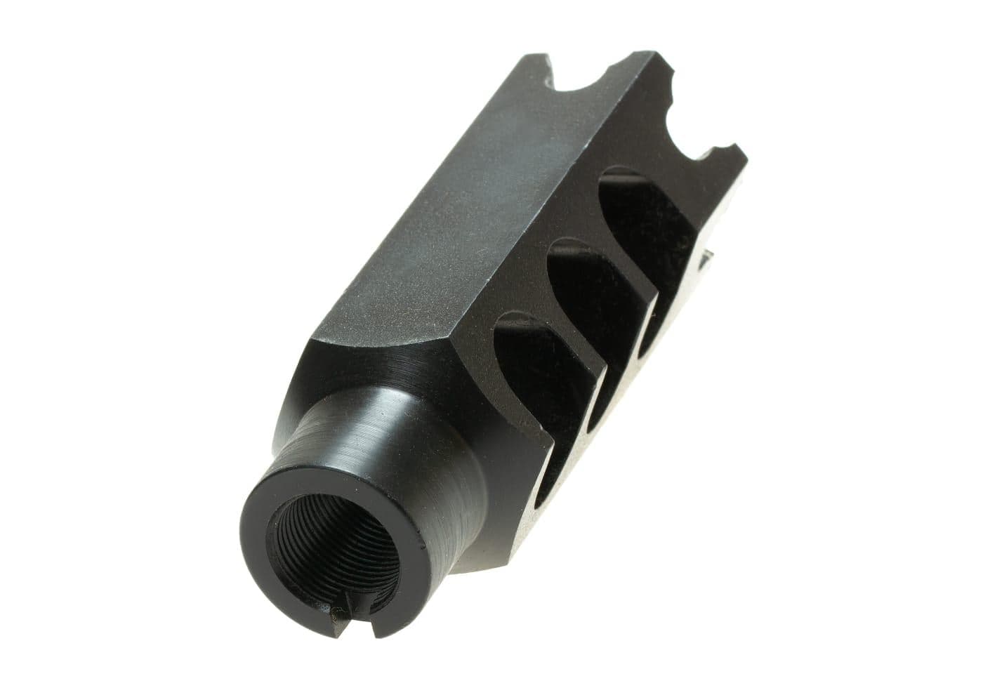 Airsoft Hexagon Flash Hider 14mm CCW