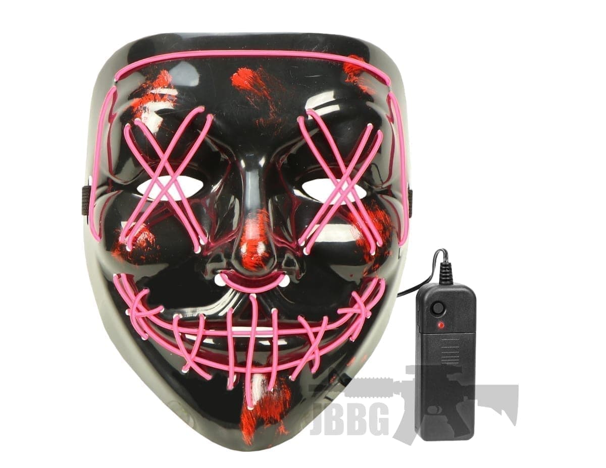 Purge Mask Pink X