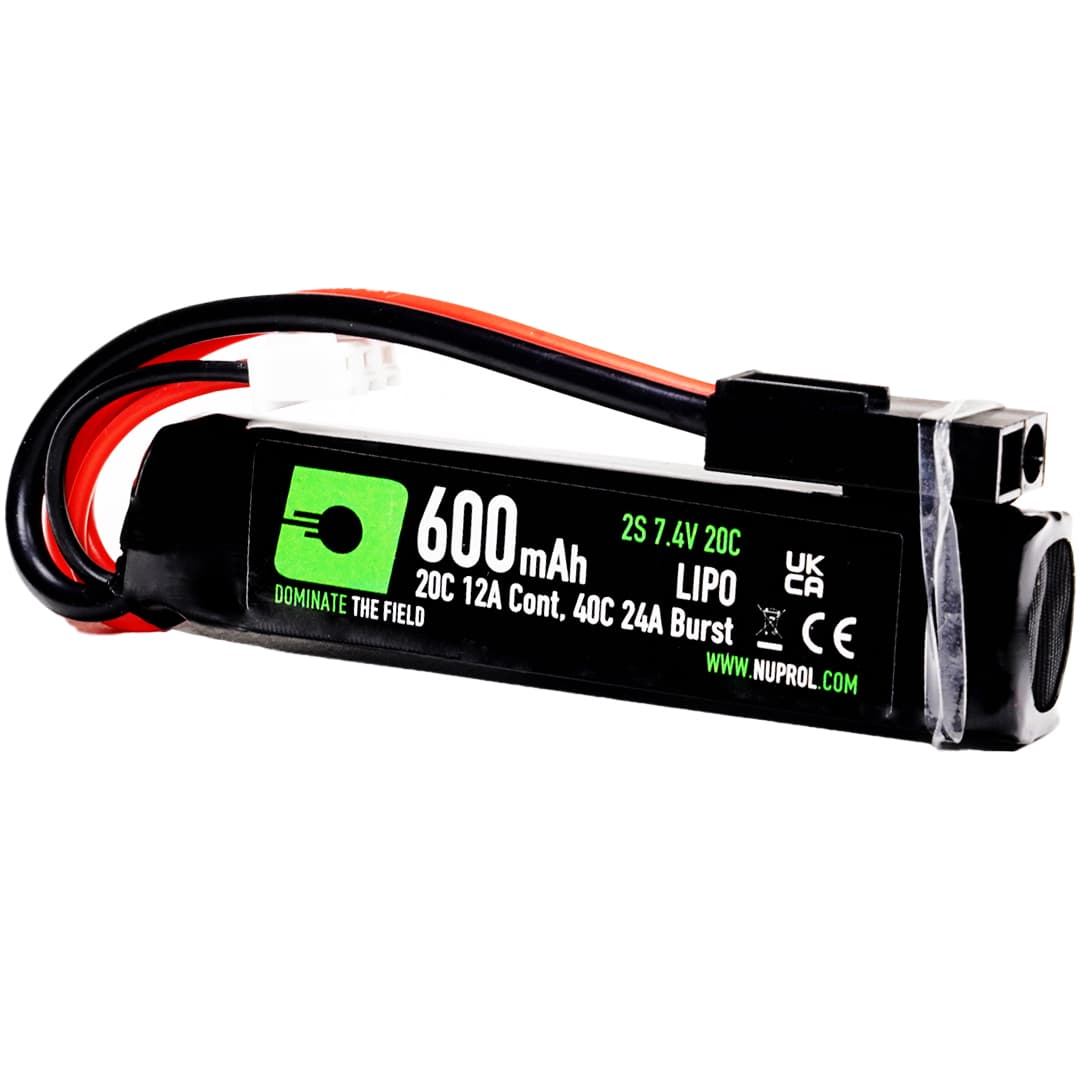 Battery 600mAh 7.4v 20c (PDW|Small Tamiya)