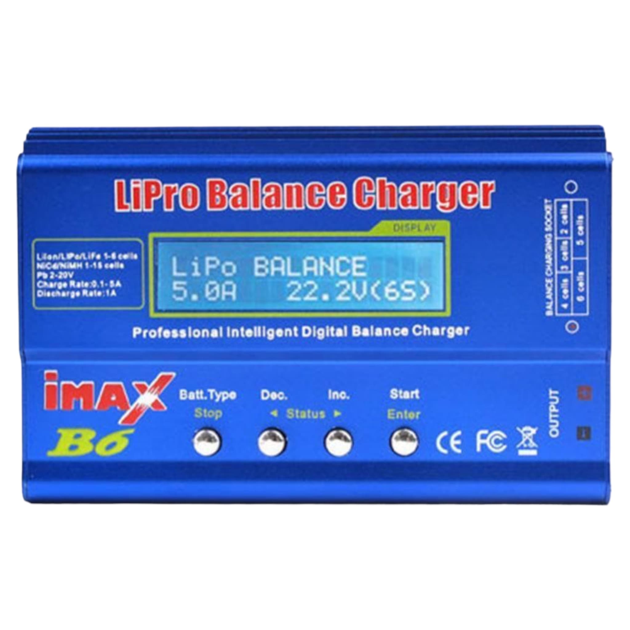 Digital Balance Charger (with Power Lead and Adapter)