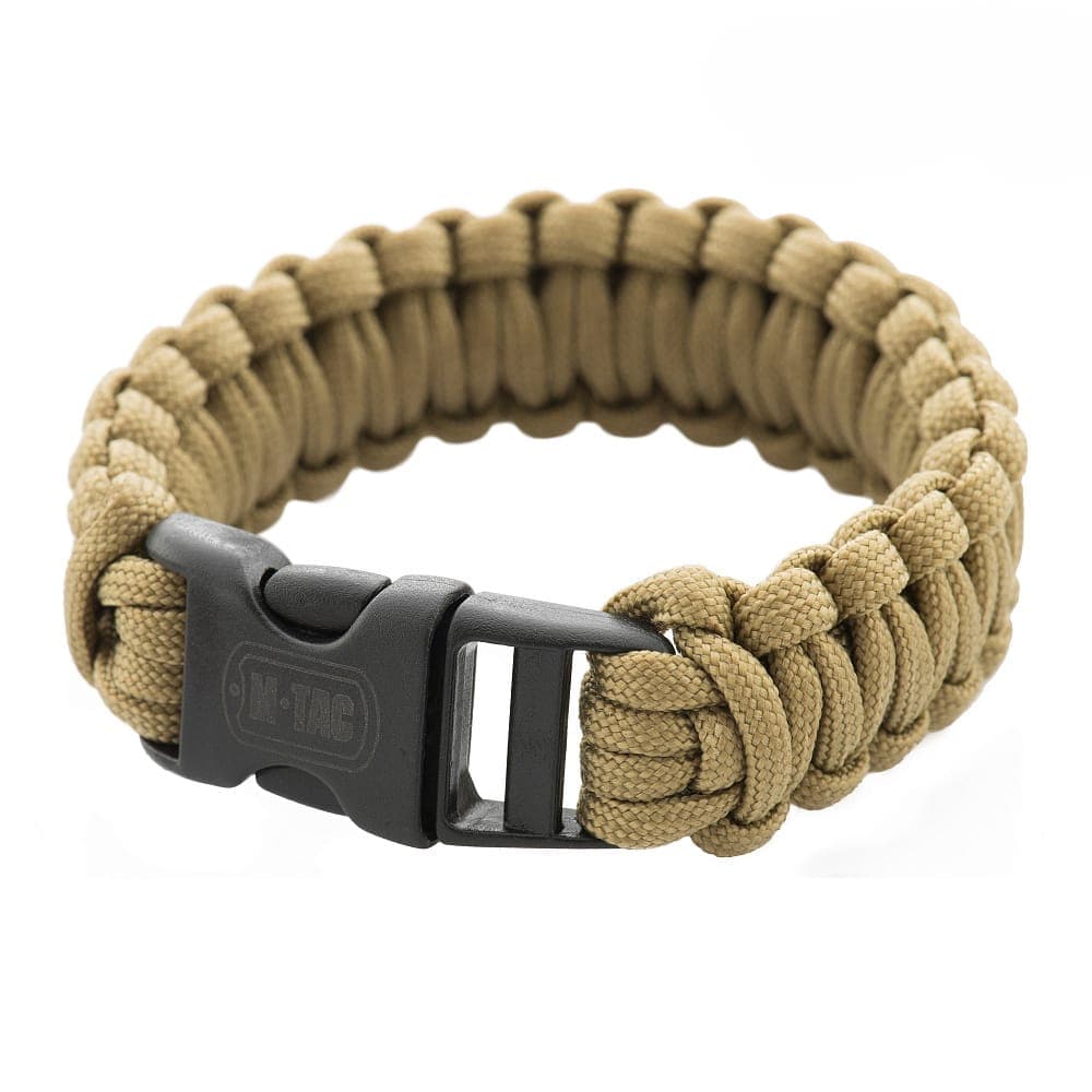 BRACCIALE PARACORD – COYOTE – M-TAC