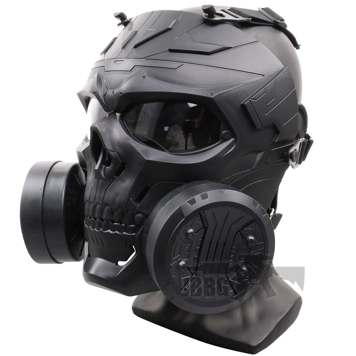 M10 Airsoft Full Face Protection Gas Mask with Anti Fog Fans — image 2