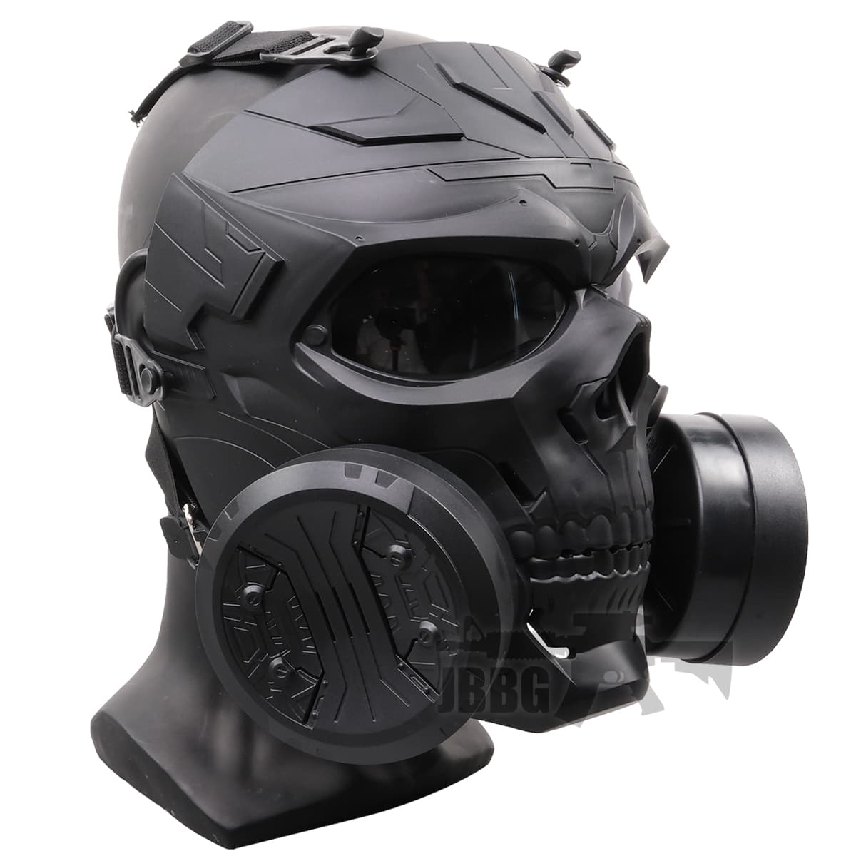 M10 Airsoft Full Face Protection Gas Mask with Anti Fog Fans — image 3