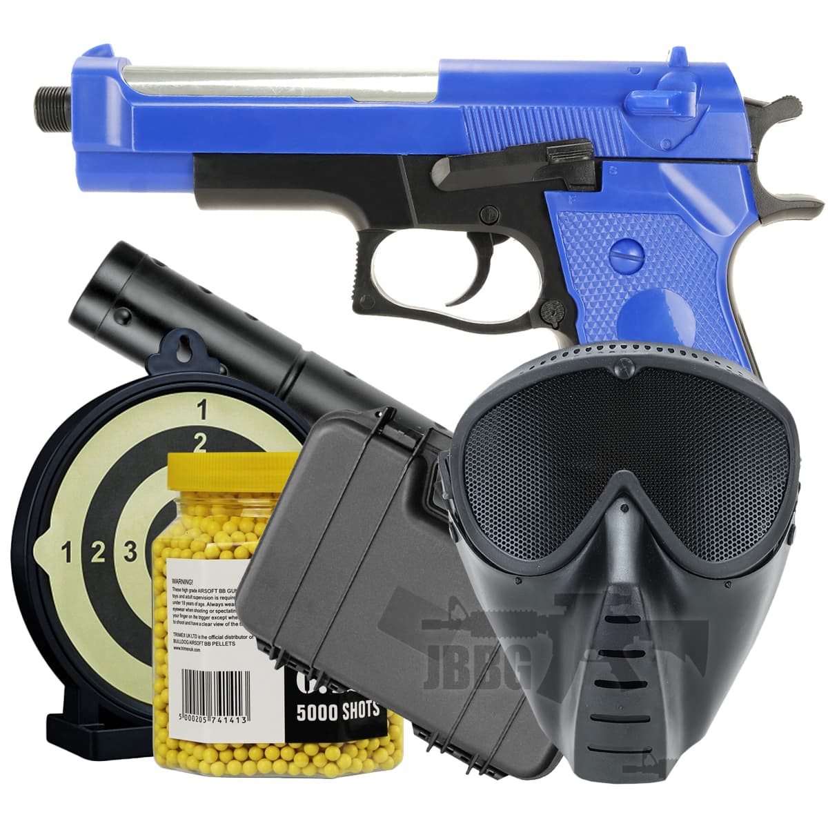 Airsoft Pistol with Silencer Bundle Offer