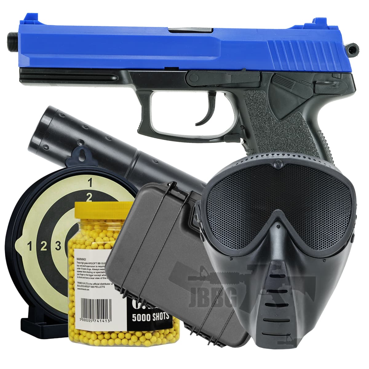 Spring Airsoft Pistol with Silencer Bundle Offer