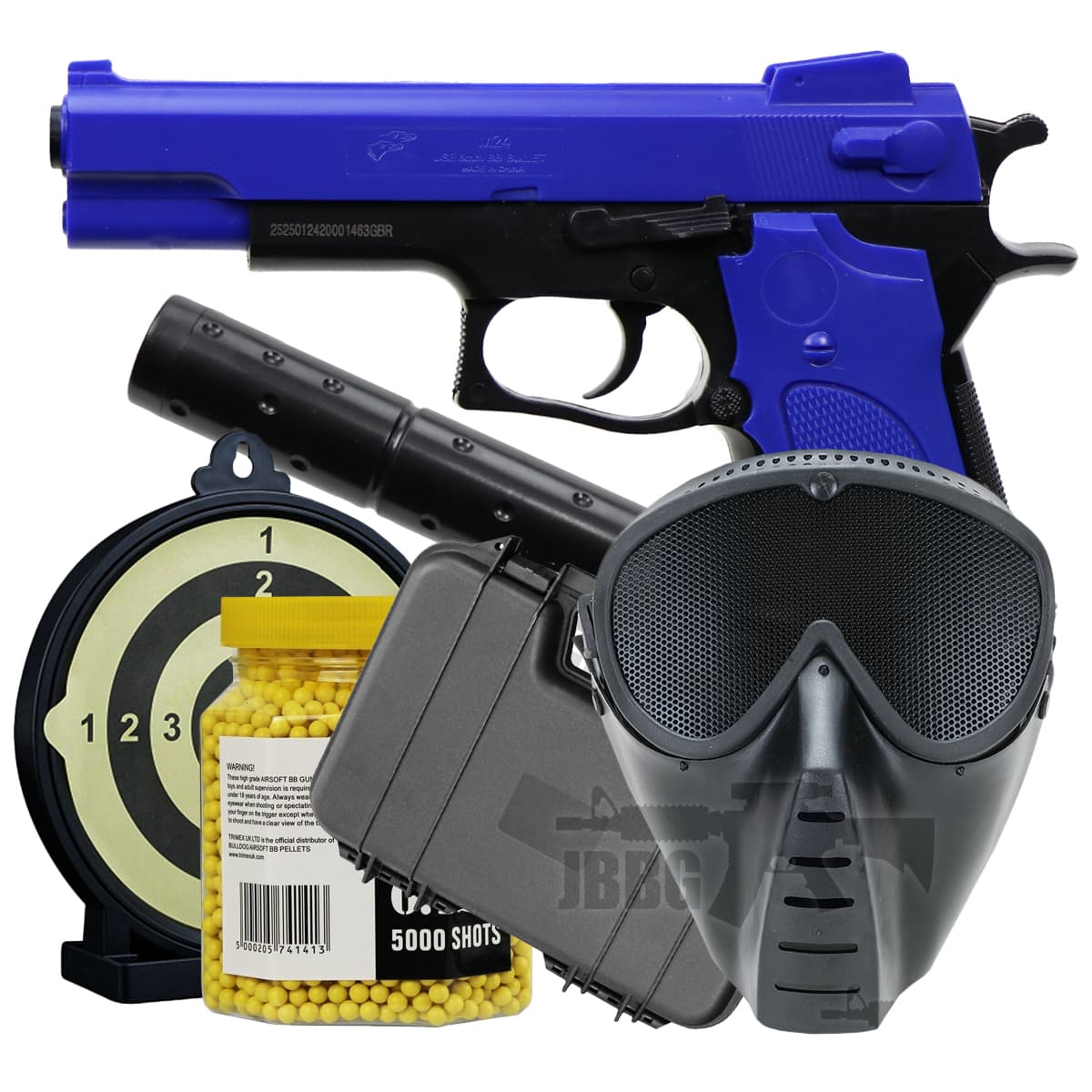 Airsoft Pistol with Silencer Bundle Offer
