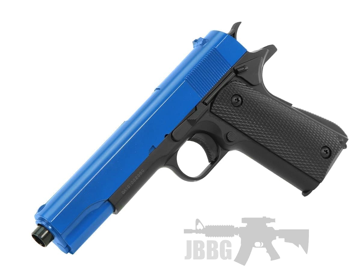 Spring BB Pistol Blue — image 2