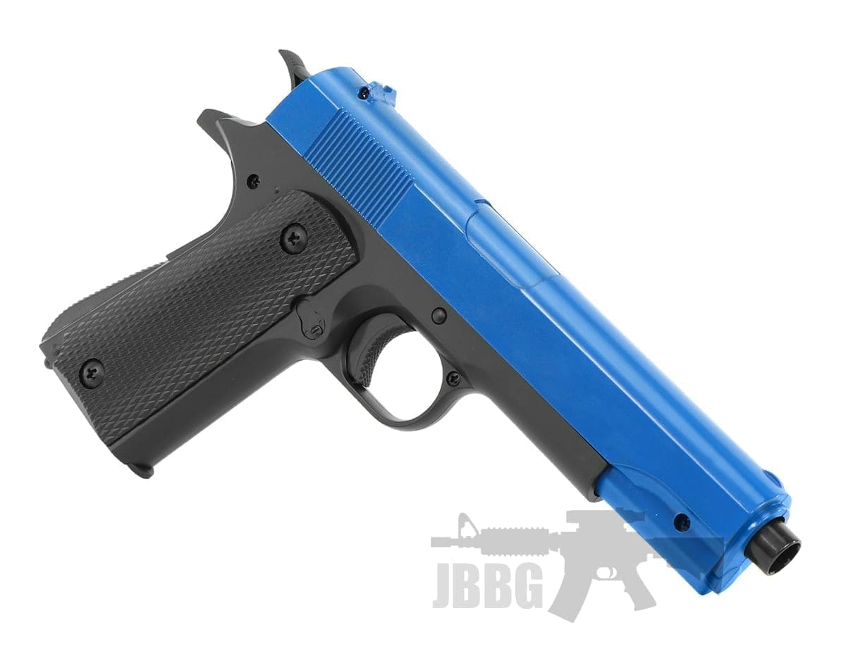 Spring BB Pistol Blue — image 3