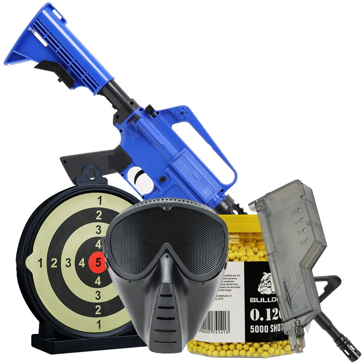 MR700 Tactical Spring Airsoft Gun Bundle Offer Set