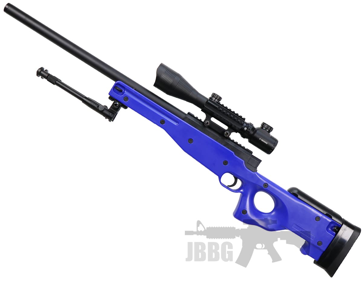 Airsoft Sniper Rifle Blue — image 2