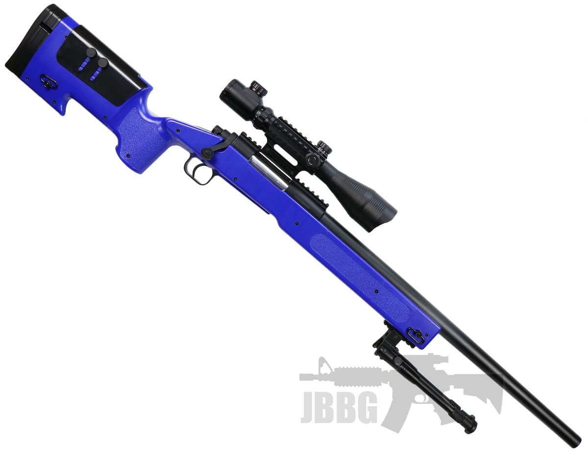 Airsoft Sniper Rifle Blue — image 2