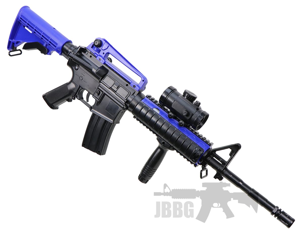 M4 AEG Airsoft BB Gun Blue — image 3