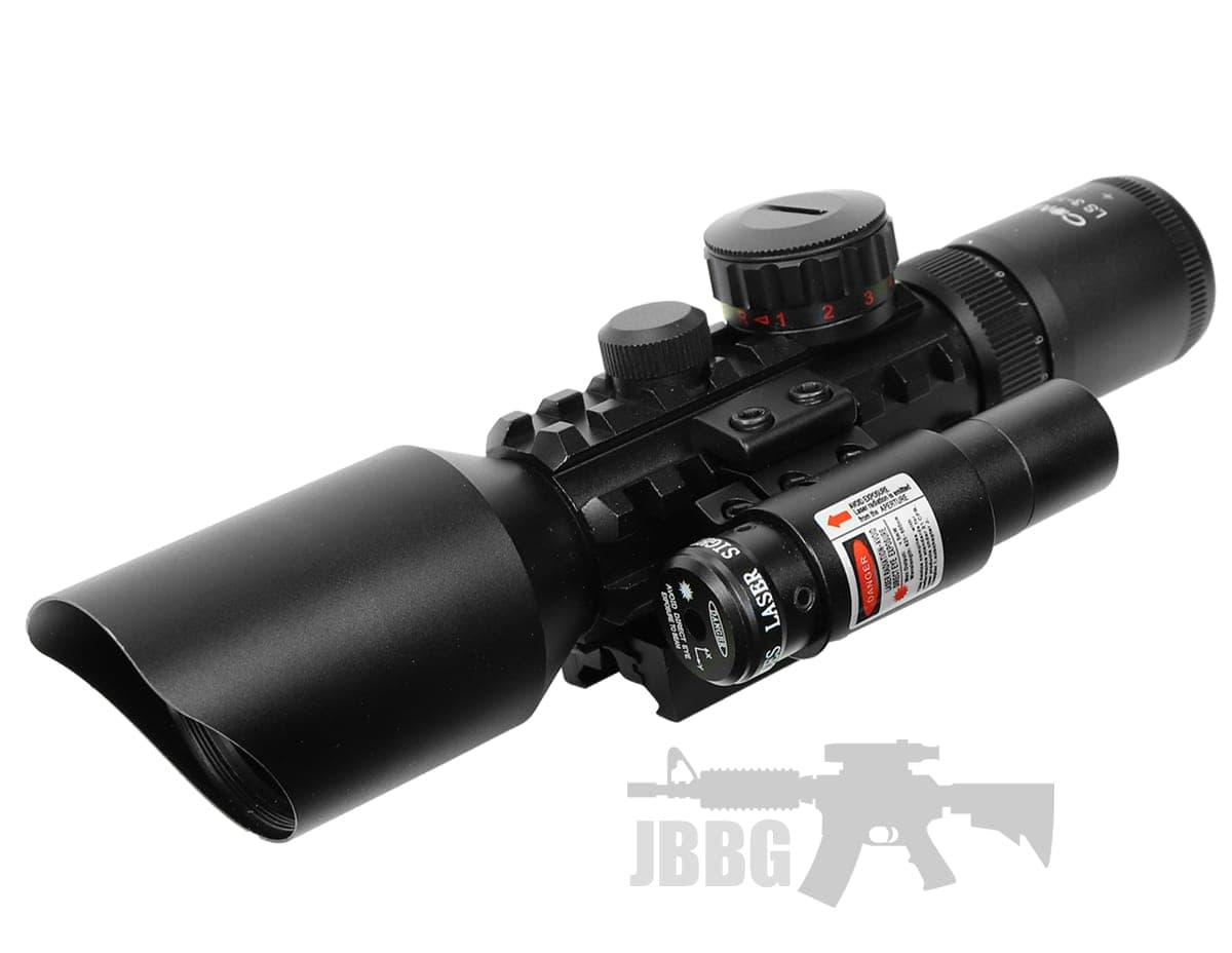 LS3-10X42E Tactical Rifle Scope and Laser Unit — image 2