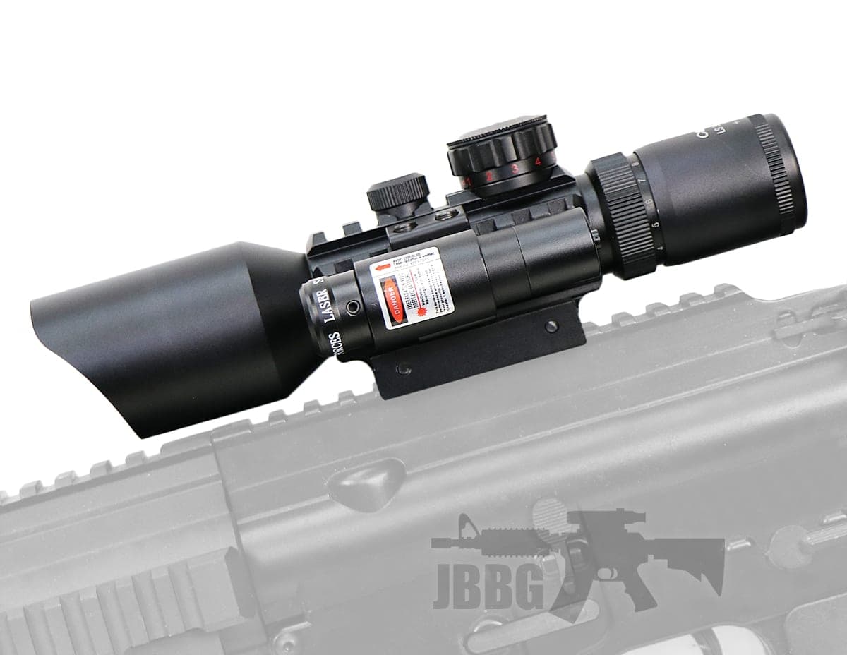 LS3-10X42E Tactical Rifle Scope and Laser Unit