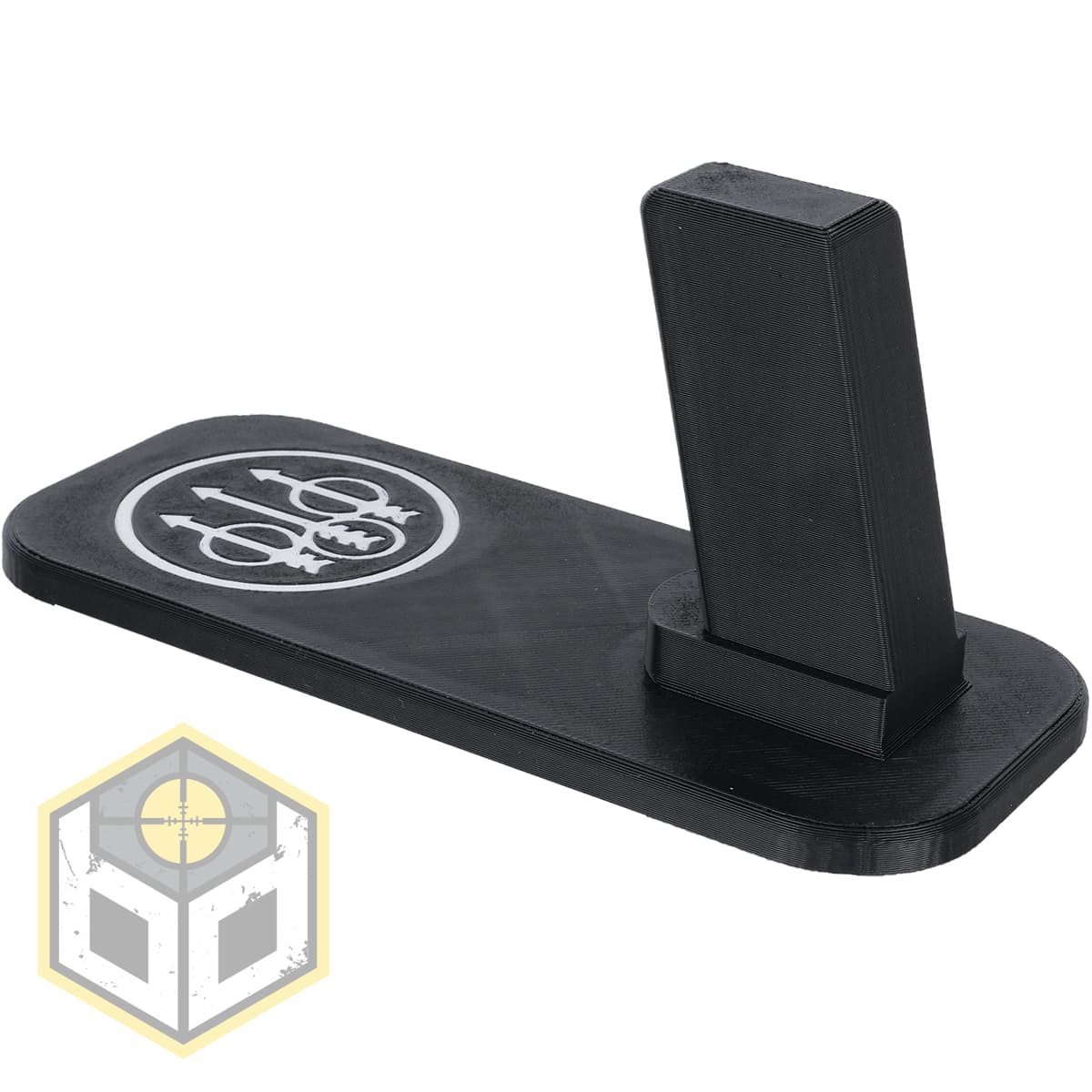 Pistol Stand with SW White Logo (0808) 040 — image 2