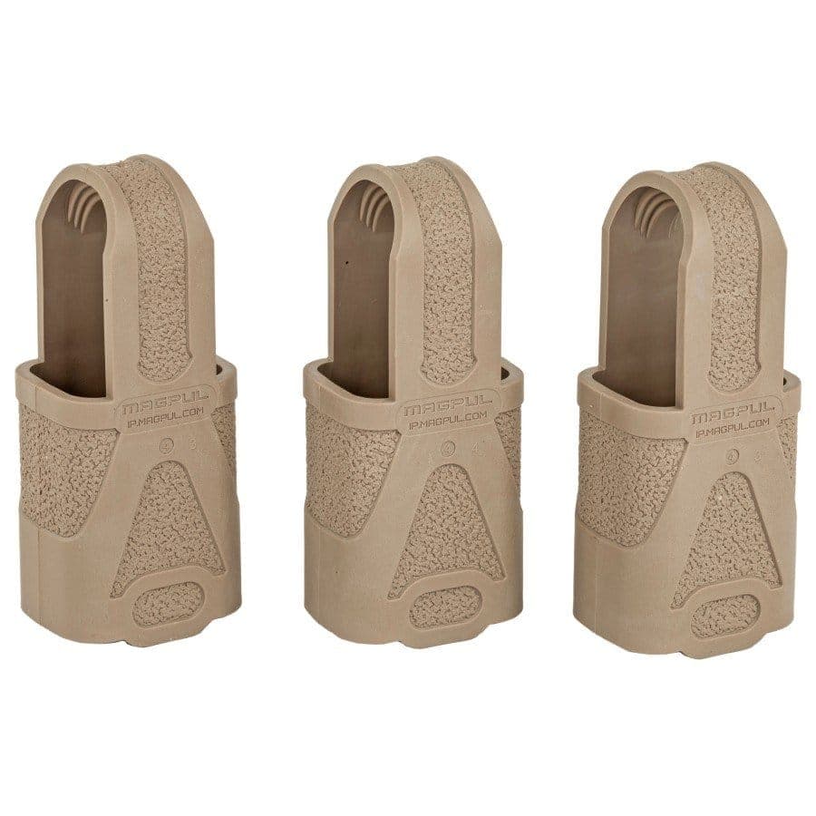 KIT 3 ESTRATTORI RAPIDI 9MM – DARK EARTH – MAGPUL