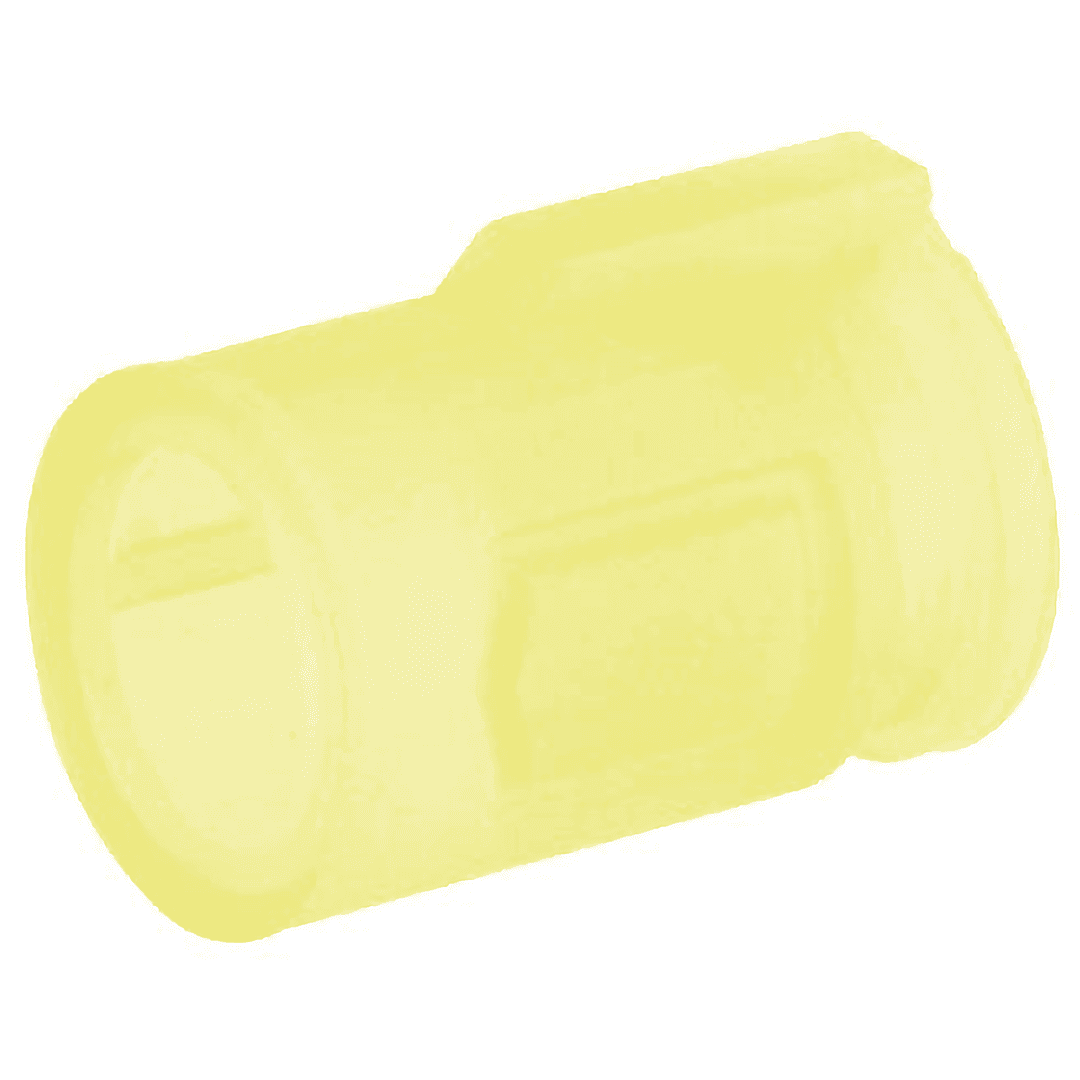 GOMMINO HOP UP MR. 60° SILICONE PER VSR & GBB – GIALLO – MAPLE LEAF