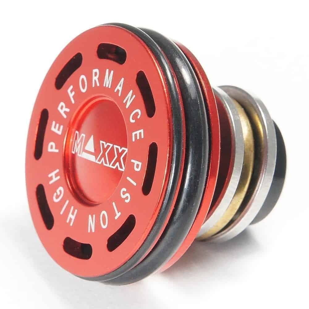 CNC Aluminum Double O-Ring Ball Bearing AEG Piston Head — image 2