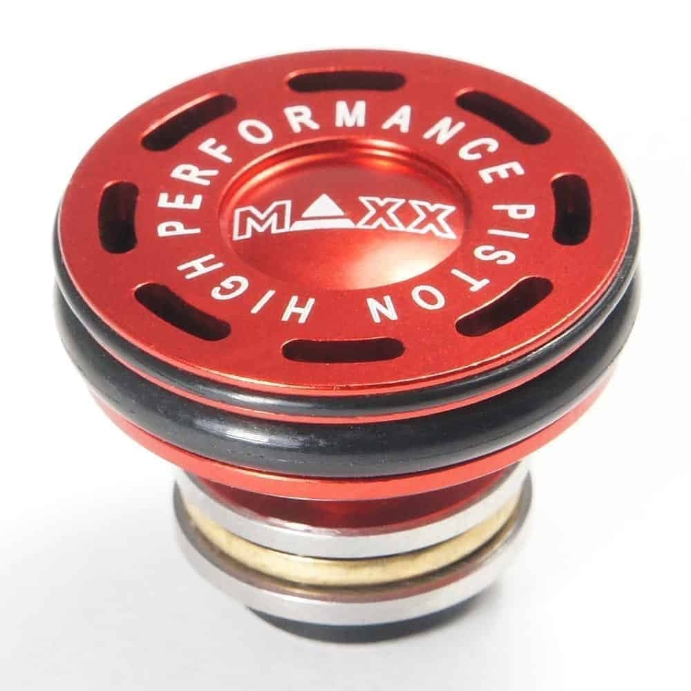 CNC Aluminum Double O-Ring Ball Bearing AEG Piston Head — image 3