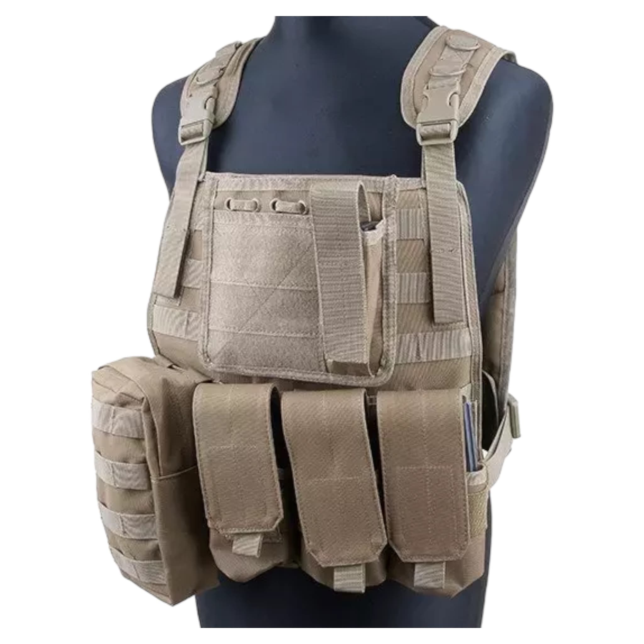 Plate Carrier type Tactical Vest – Coyote