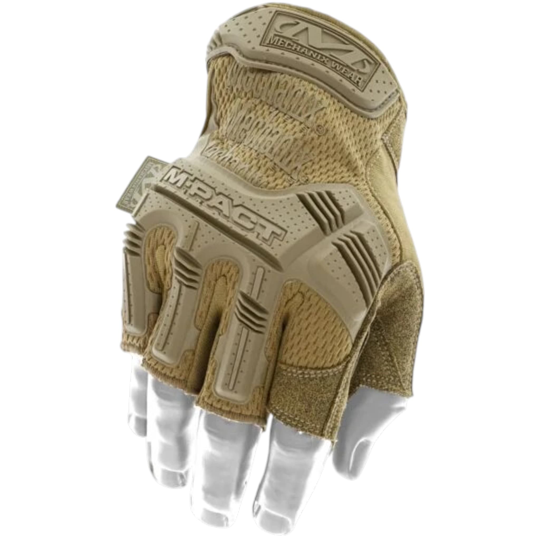 M-Pact Fingerless Gloves – Coyote-Medium