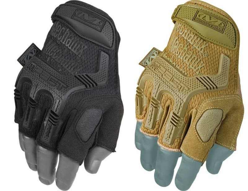 M-Pact Fingerless Gloves – Coyote-XLarge