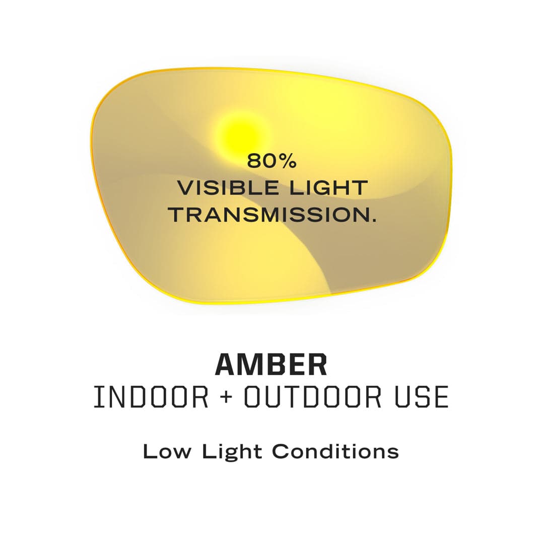 Tactical Type-N Safety Glasses Amber Frame Amber Lens — image 2