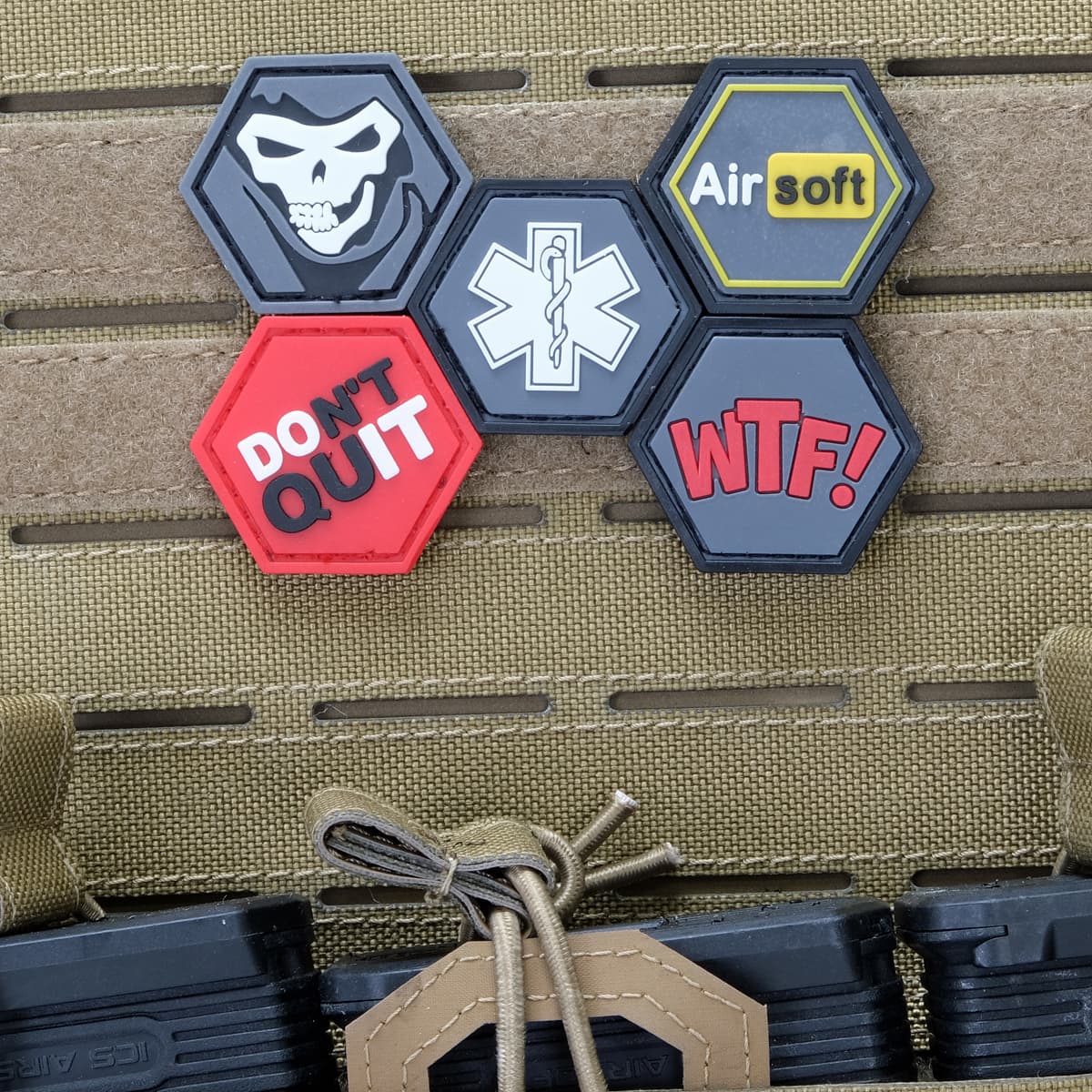 Patch Dark Ballistic Hex Patch BH00027 — image 2
