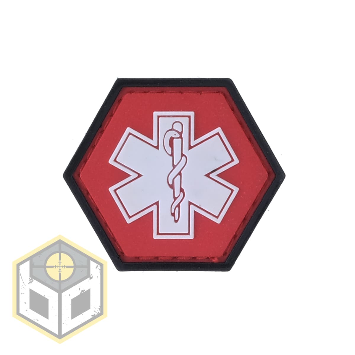 Patch Red Ballistic Hex Patch BH00020