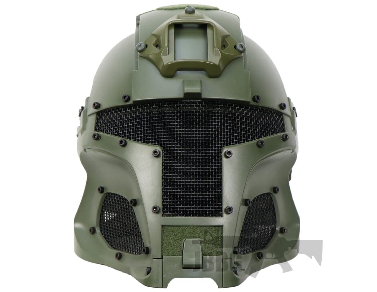 Iron Warrior Full Head Coverage Airsoft Helmet and Mask — image 3